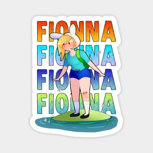 Cute And Beautiful Adventure Time Fionna Magnet