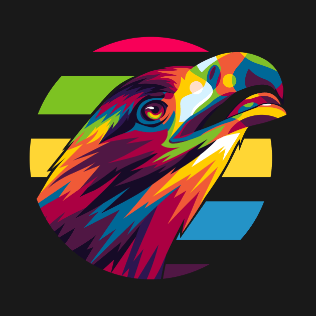 Falcon Bird of Prey by wpaprint