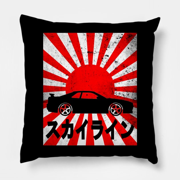 Tuner Mechanic Car Lover Enthusiast Gift Idea Pillow by GraphixbyGD