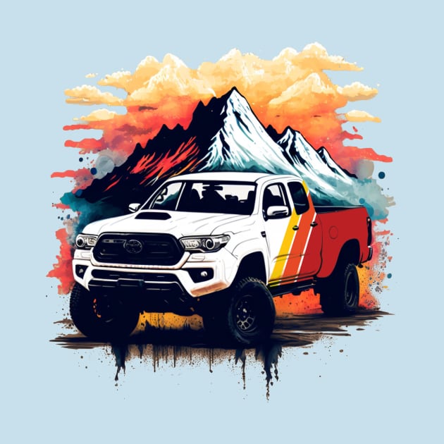 Tacoma TRD Racing Design by Kid Relic