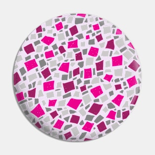 Broken Tiles Mosaic Pattern Magenta Pink Color Background GC-120-10 Pin