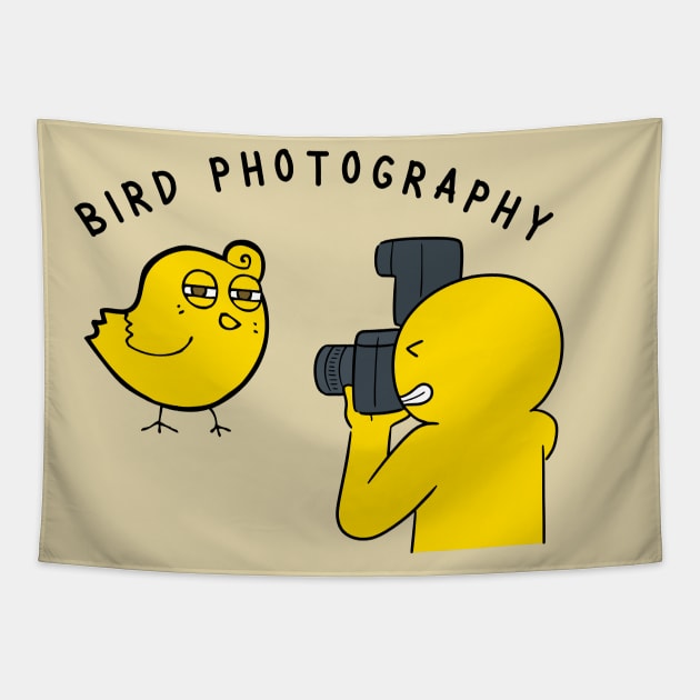 Bird Photography: Funny bird poses for your picture Tapestry by Yelda