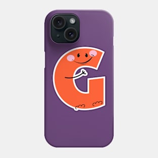 Alphabet Letter G - Engaging and Playful Initial for Children's Fun Gift Phone Case