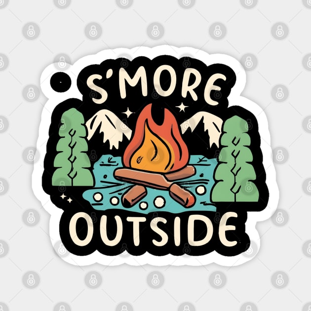 Smores outside Magnet by NomiCrafts