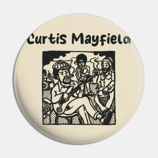 curtis m ll reggae jammin Pin