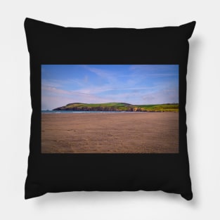 Sandy Beach & Coastline - Newport, Pembrokeshire Pillow