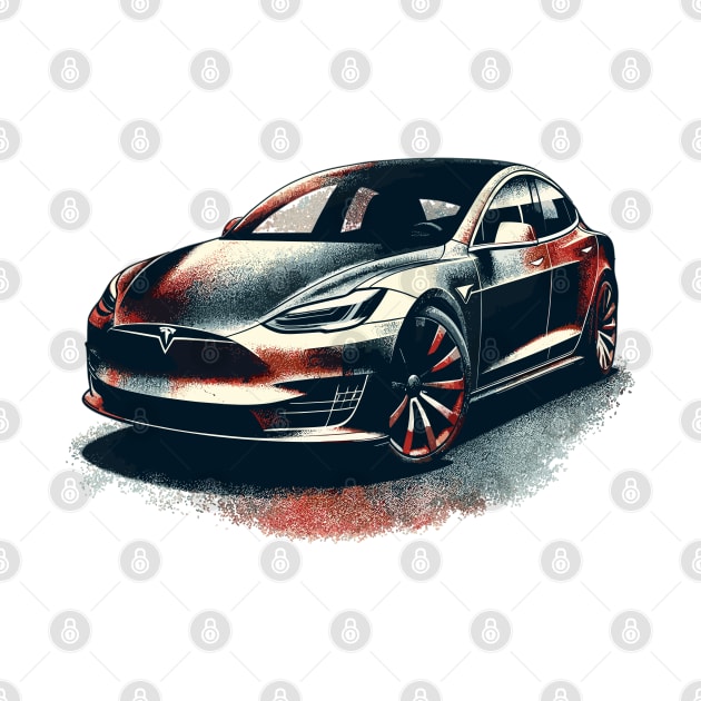 Tesla Model S by Vehicles-Art