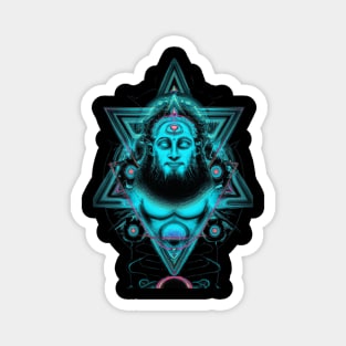 DMT God Head (without square background) Magnet