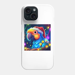 Cute Parrot Drawing Phone Case