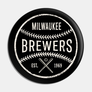 Vintage Milwaukee Brewers by Buck Tee Originals Pin