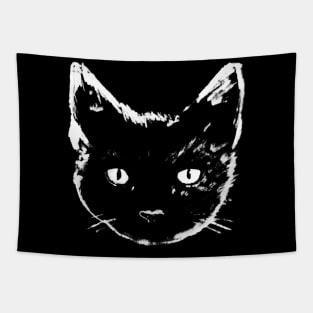 Black Cat Tapestry