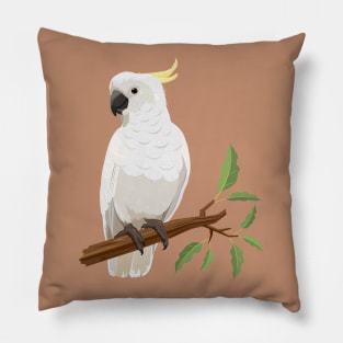 Cockatoo bird Pillow