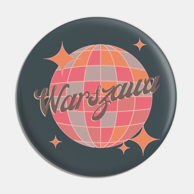 Warszawa Warsaw Poland colorful Retro Vintage party design Pin by Bailamor