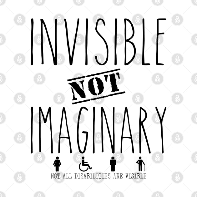 Disabiity awaremess: Invisible not imaginary! by spooniespecies