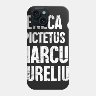 Famous Stoics | Stoicism Design Phone Case