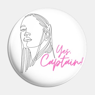 Captain Sanaa - Yes Captain! Pin