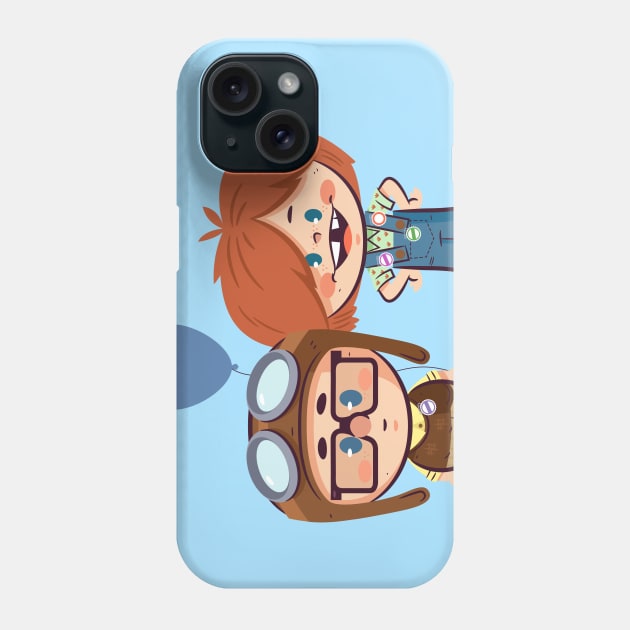 Adventure mates Phone Case by TanoshiBoy