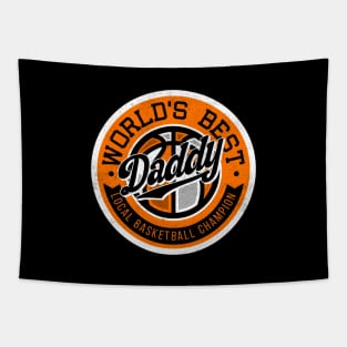 World’s Best Daddy, Basketball Dad Tapestry