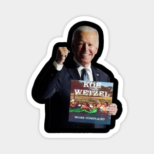 Gifts For Men Funny Koe Wetzel Biden Graphic For Fan Magnet