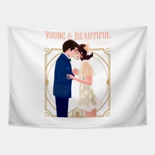 Young & Beautiful - 1920s Tapestry