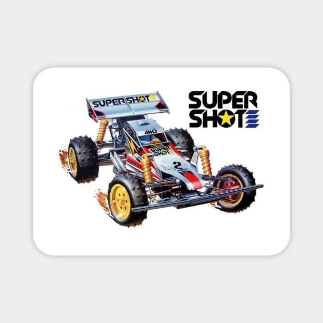 Classic RC Race Car Super Shot Magnet by Starbase79