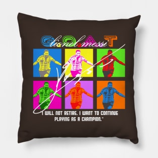 Messi Pop Art Style Pillow