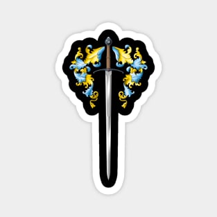 Medieval Sword Magnet