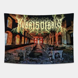 Hubris Debris Ruins Tapestry