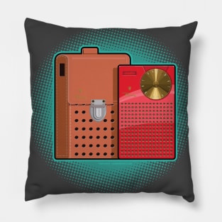 The First Portable Transistor Radio Pillow