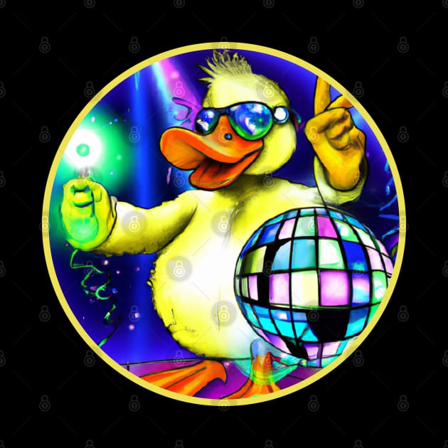 DANCE FEVER DISCO DUCK by EmoteYourself