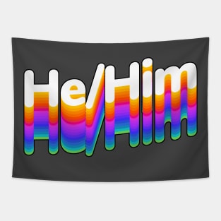 He/Him Tapestry