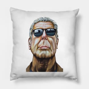 Anthony Bourdain Illustration / fan art Pillow