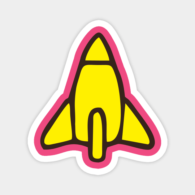 Reggie Rocket Magnet by gemaready