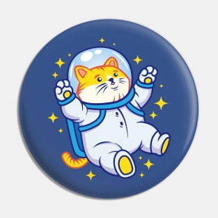 Astro-Cat Pin