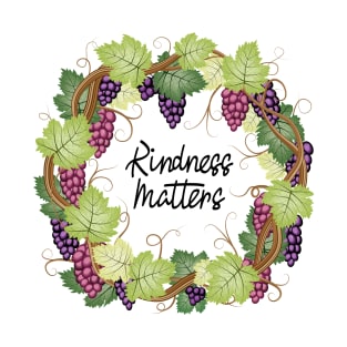 Kindness Matters - Grape Vines T-Shirt