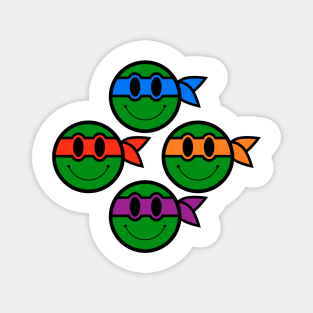 Smiling Ninja Turtles Magnet