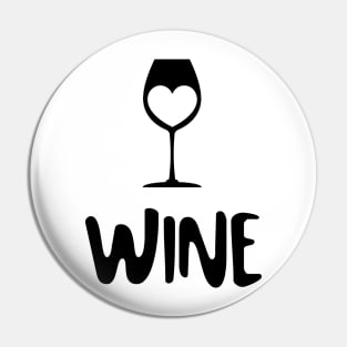 WINE Glass Pin