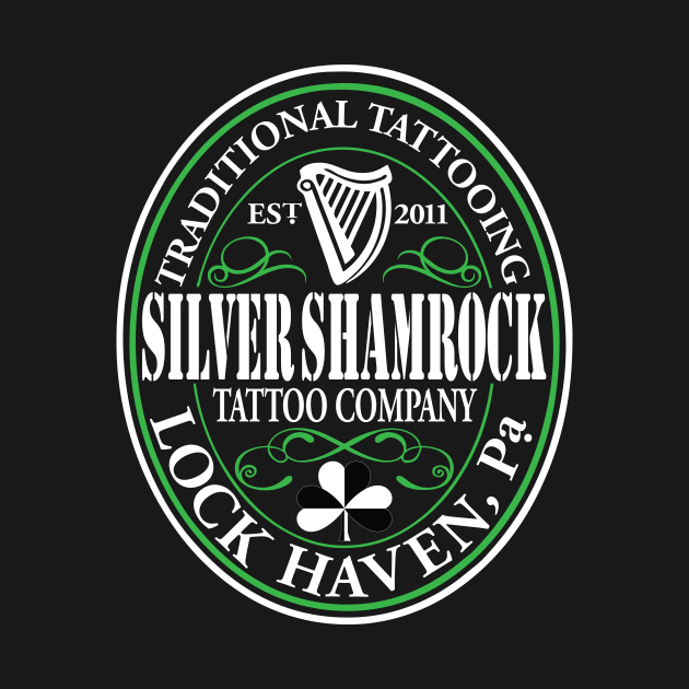 Silver Shamrock Tattoo Company Irish Stout Logo by Silver Shamrock Tattoo Company