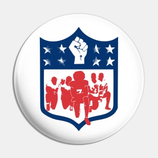 Protest Crest Pin