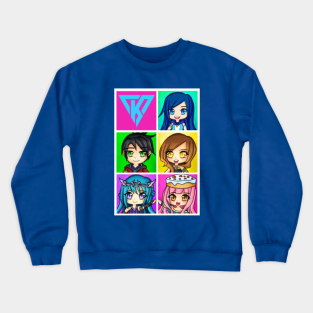 Funneh Roblox Crewneck Sweatshirts Teepublic - funneh roblox baby simulator