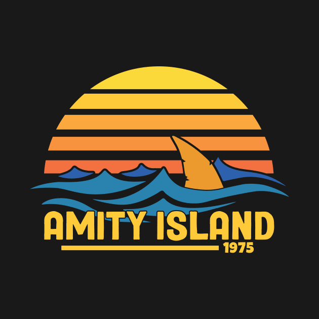 Amity island 1975 by kangaroo Studio