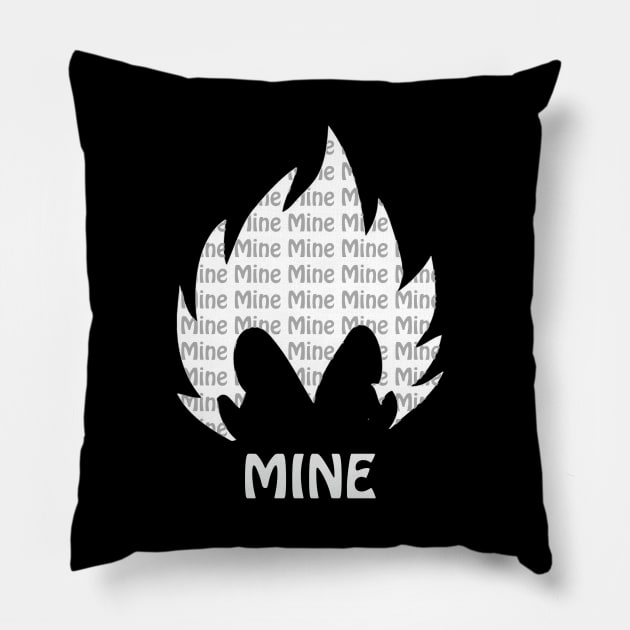 Mine Mine Mine Pillow by XHertz