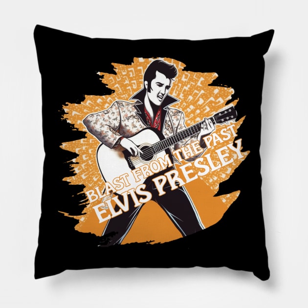 BLAST FROM THE PAST ELVIS PRESLEY Pillow by Pixy Official