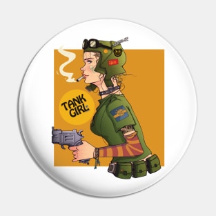 tank girl Pin