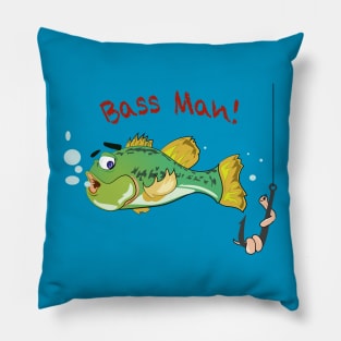 I'm an Bass Man! Pillow