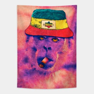 Rasta monkey Tapestry