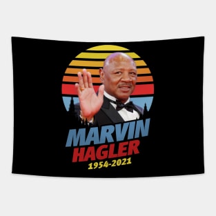 Rip Marvin Hagler 1954-2021 Tapestry