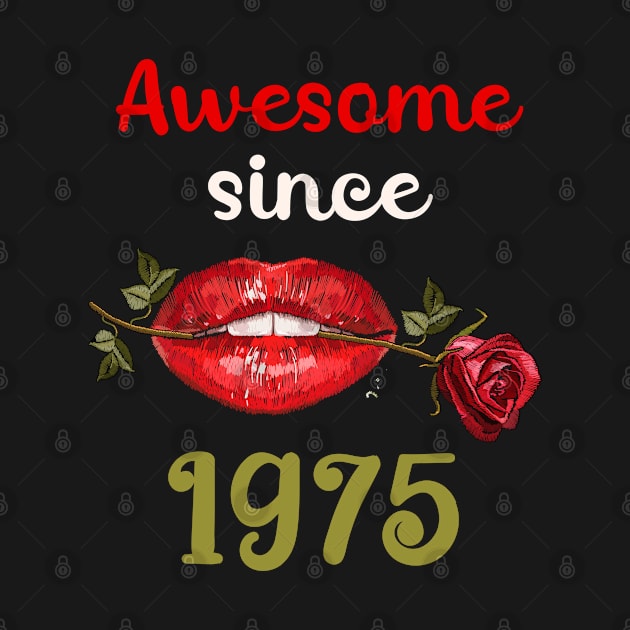 Lips Rose Year 1975 by ravenwaldo168375