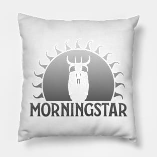 Morningstar (Black Iron): A Bible Inspired Design Pillow