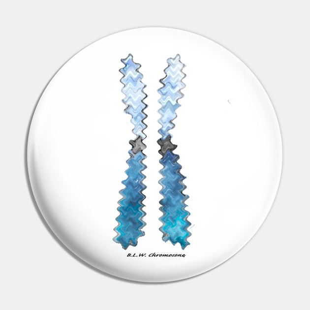 B L W Chromosome Pin by bywhacky